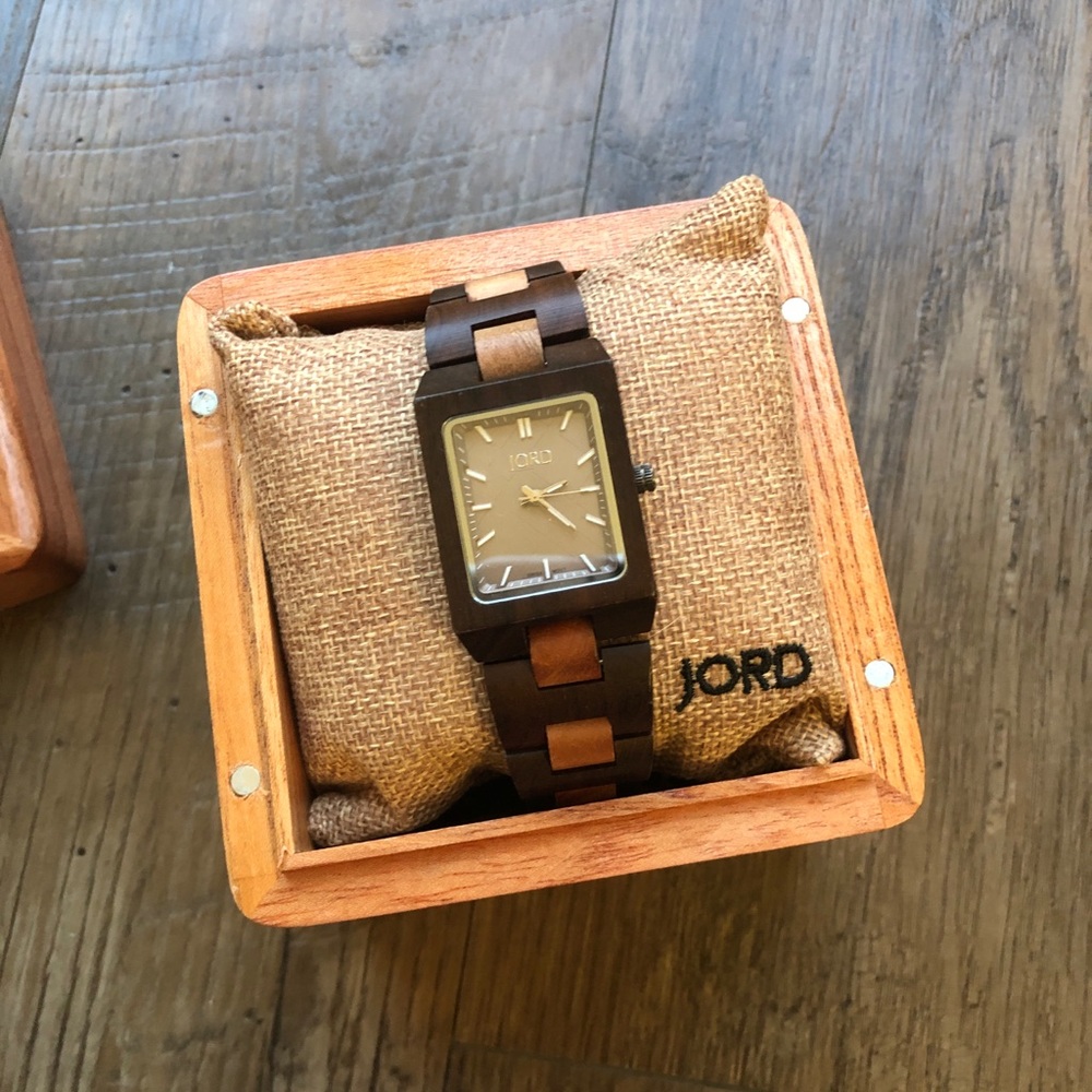 Handcrafted wooden watch